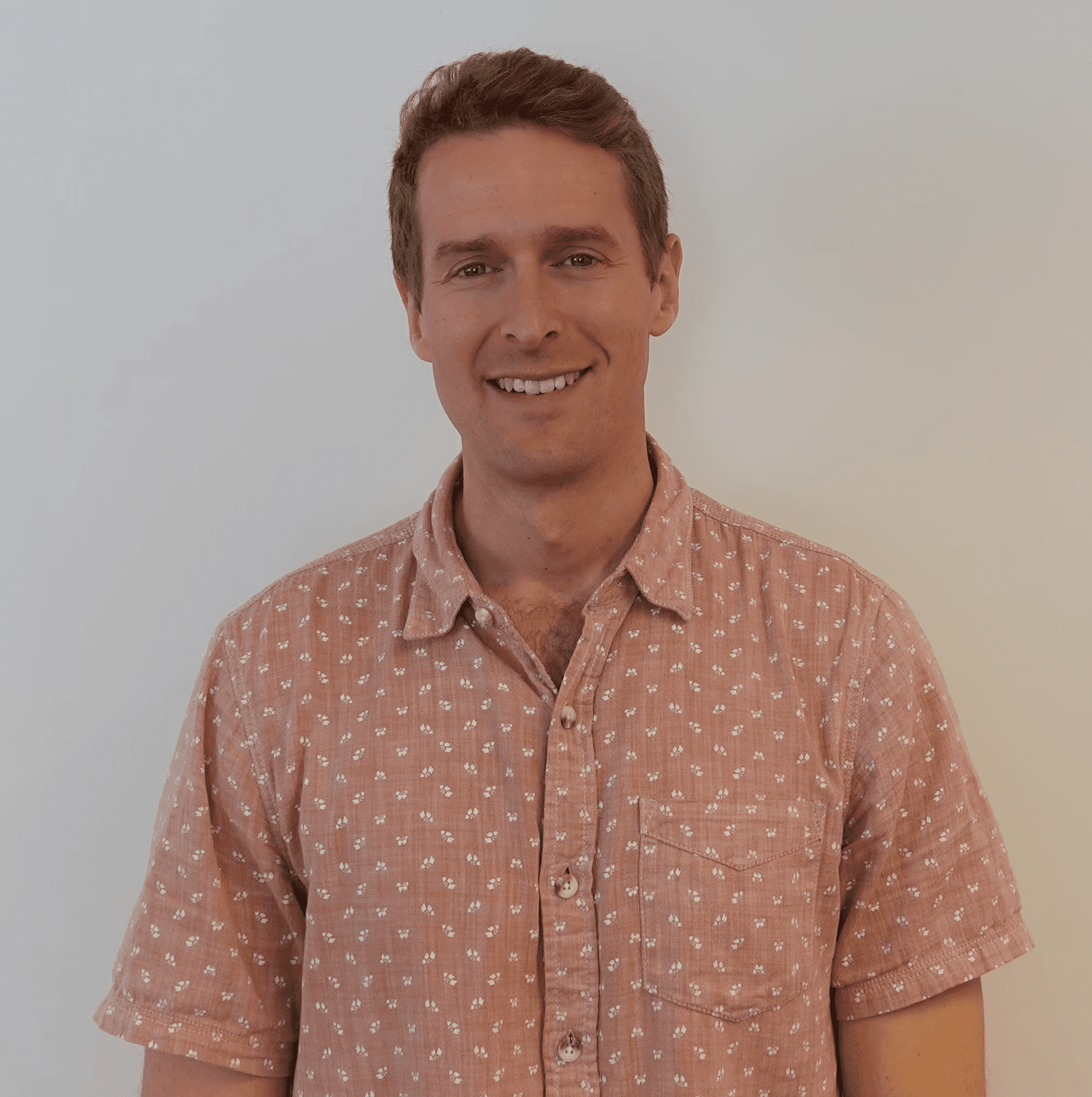 Portrait  of a young man with glasses
