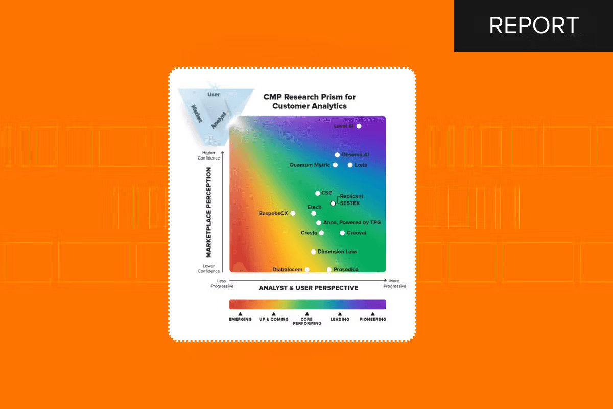 CMP research prism for customer analytics & insights tools