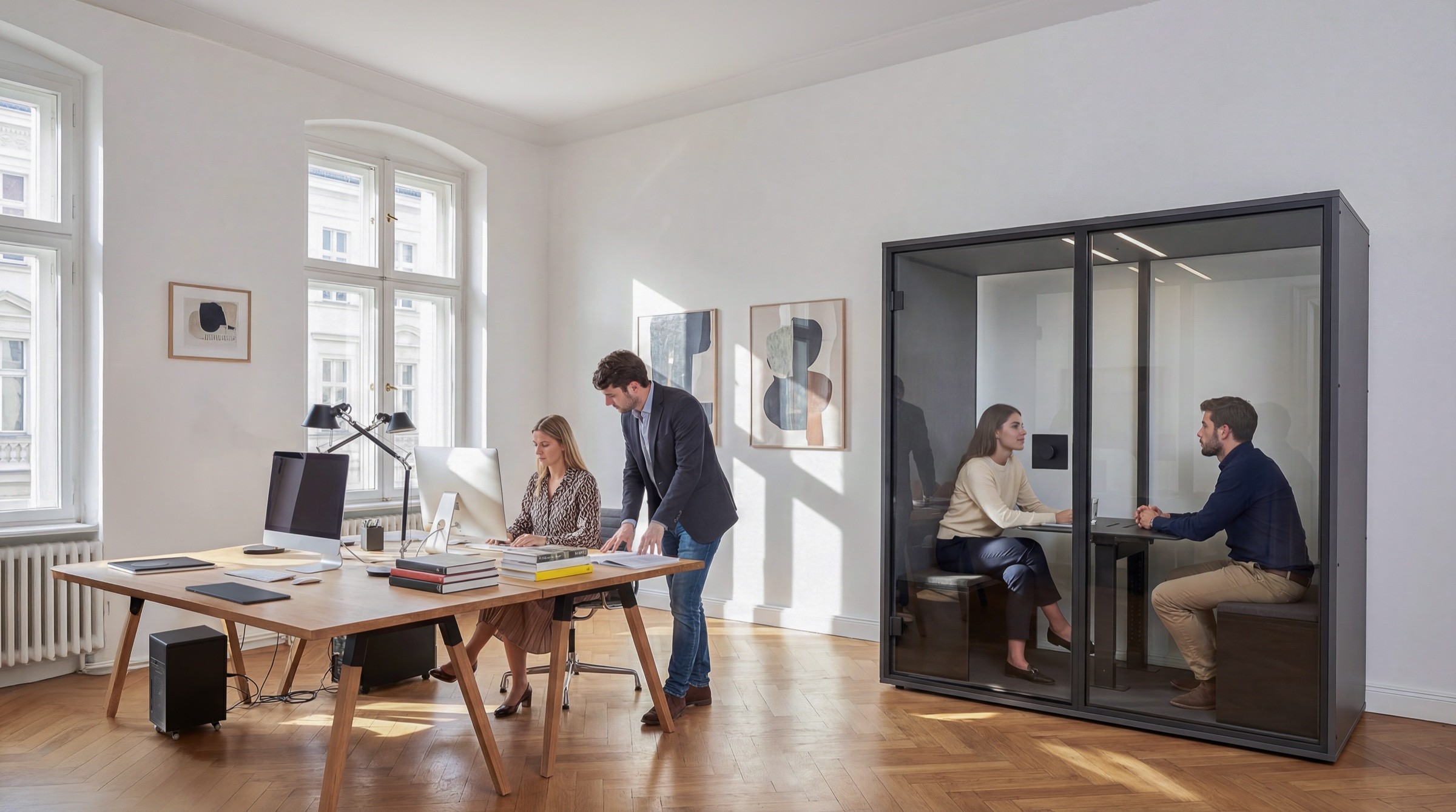 Berlin Acoustics — office scene 2