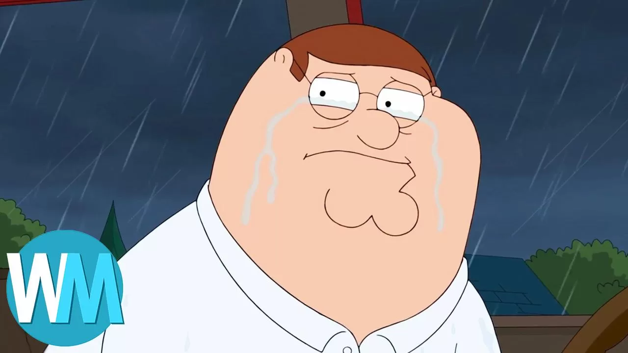 peter griffin crying