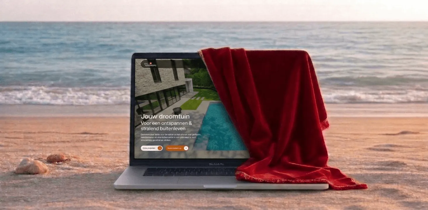 Responsief webdesign voor Star Landscaping door the horizon lab in Nijmegen