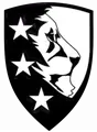 Veterans Security Group lion shield mark