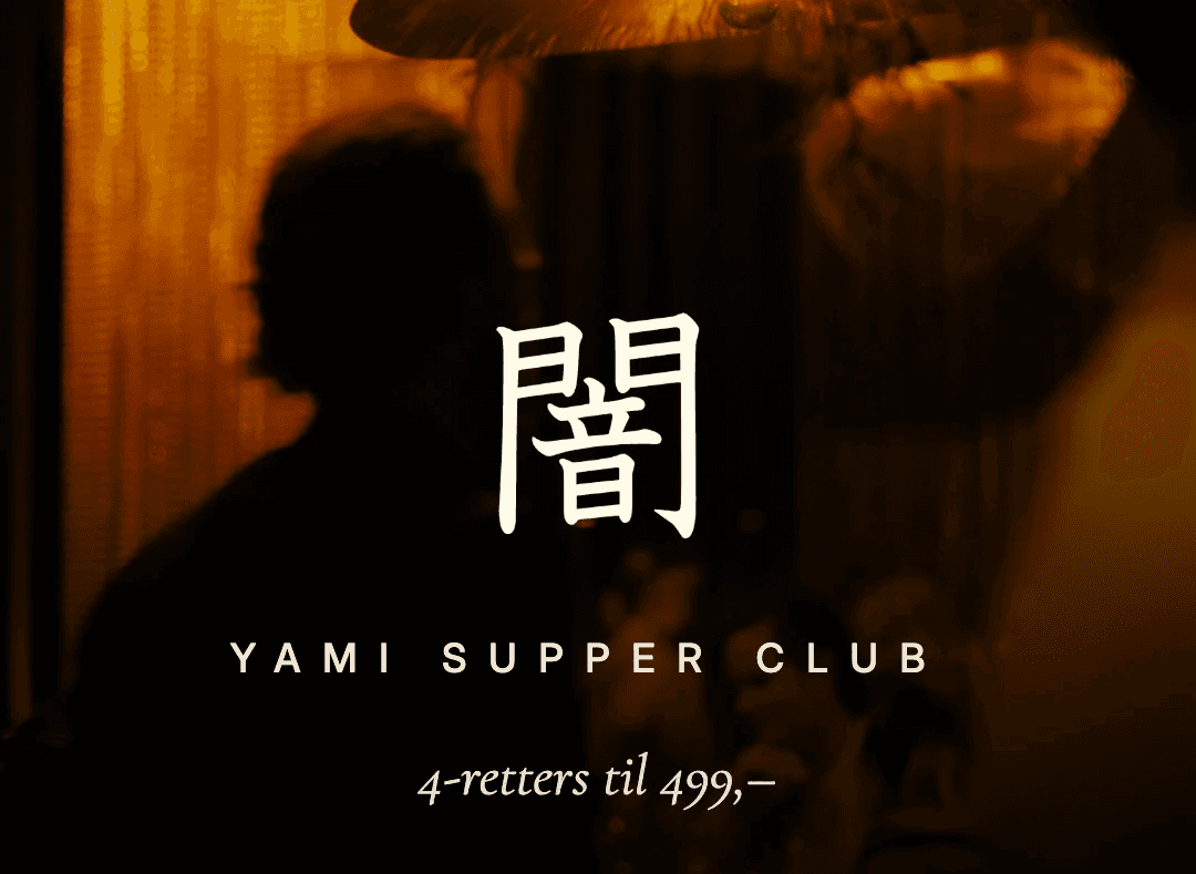 yami supper club et middagskonsept hos glød asian fusion i trondheim