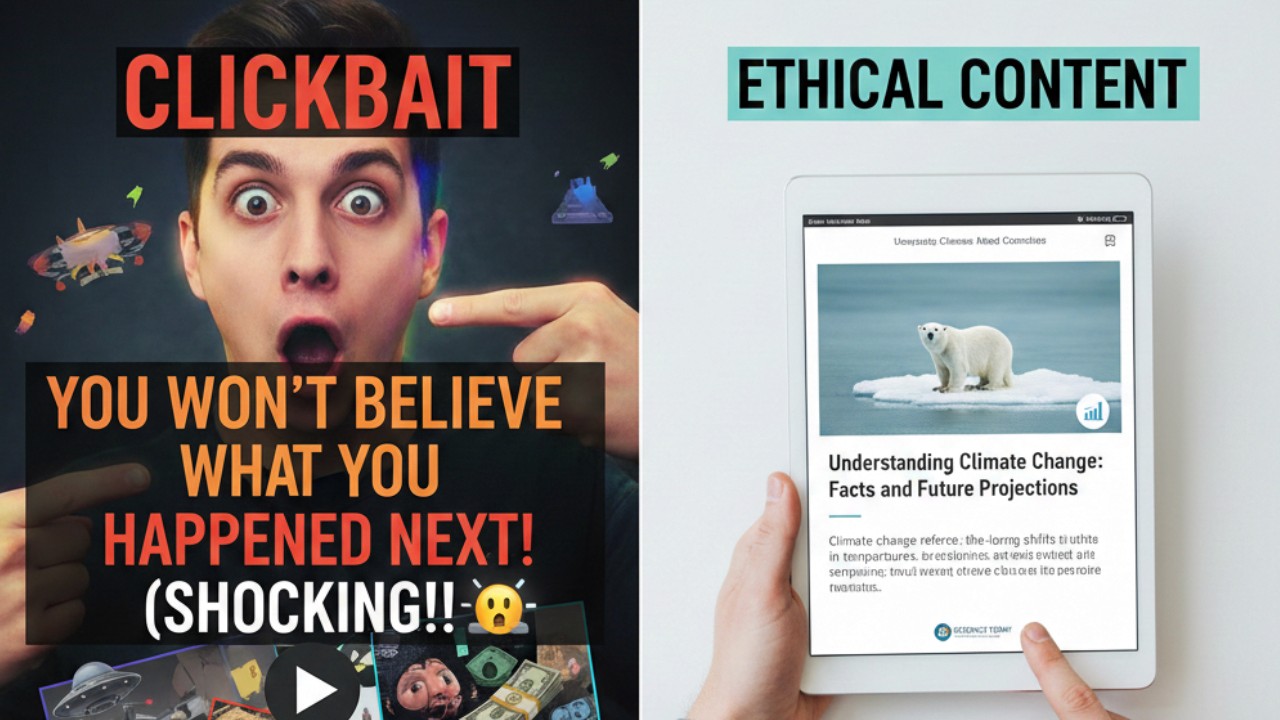 clickbait vs ethical content