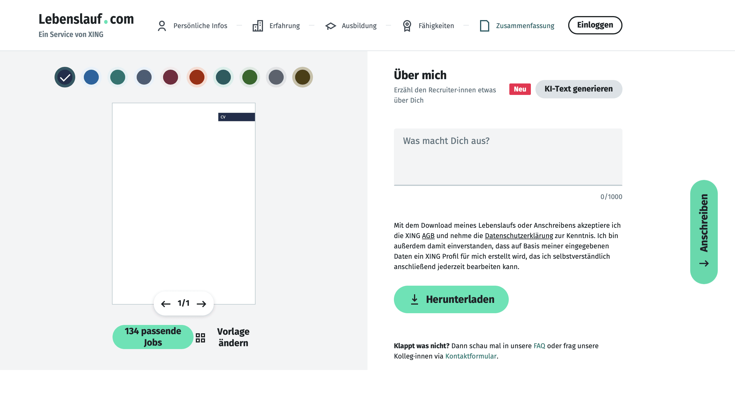 Leverage our AI-powered summary feature: users simply provide the data, and our intelligent system will create a comprehensive write-up that perfectly matches their profile.