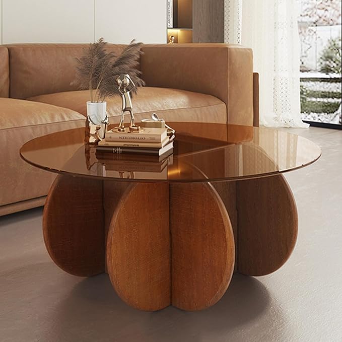 Unique round coffee table – A beautifully designed piece, perfect for adding elegance to any space.