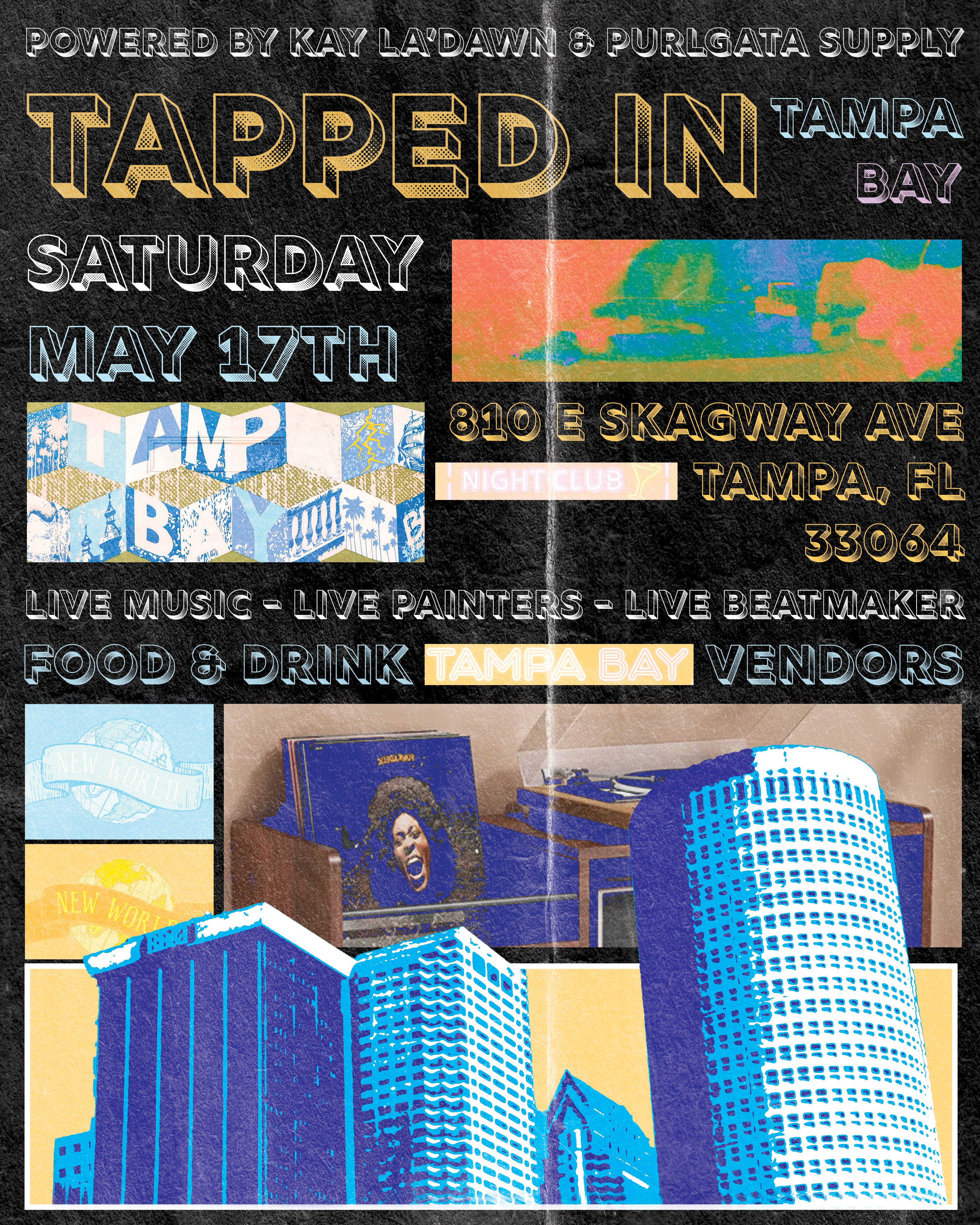 Tapped In Event Flyer