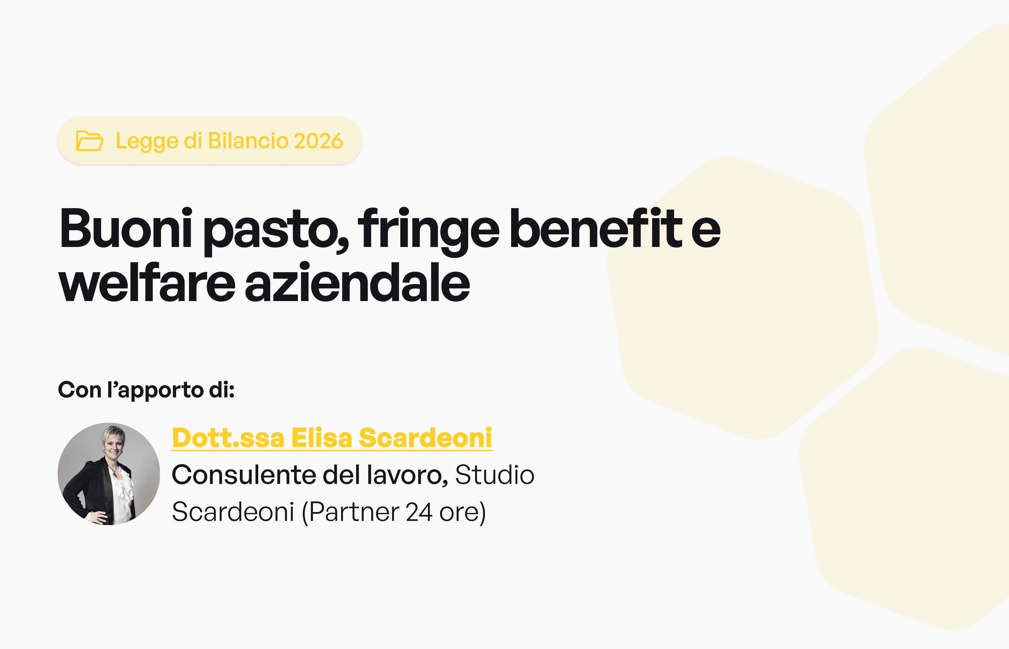 Buoni pasto 2026