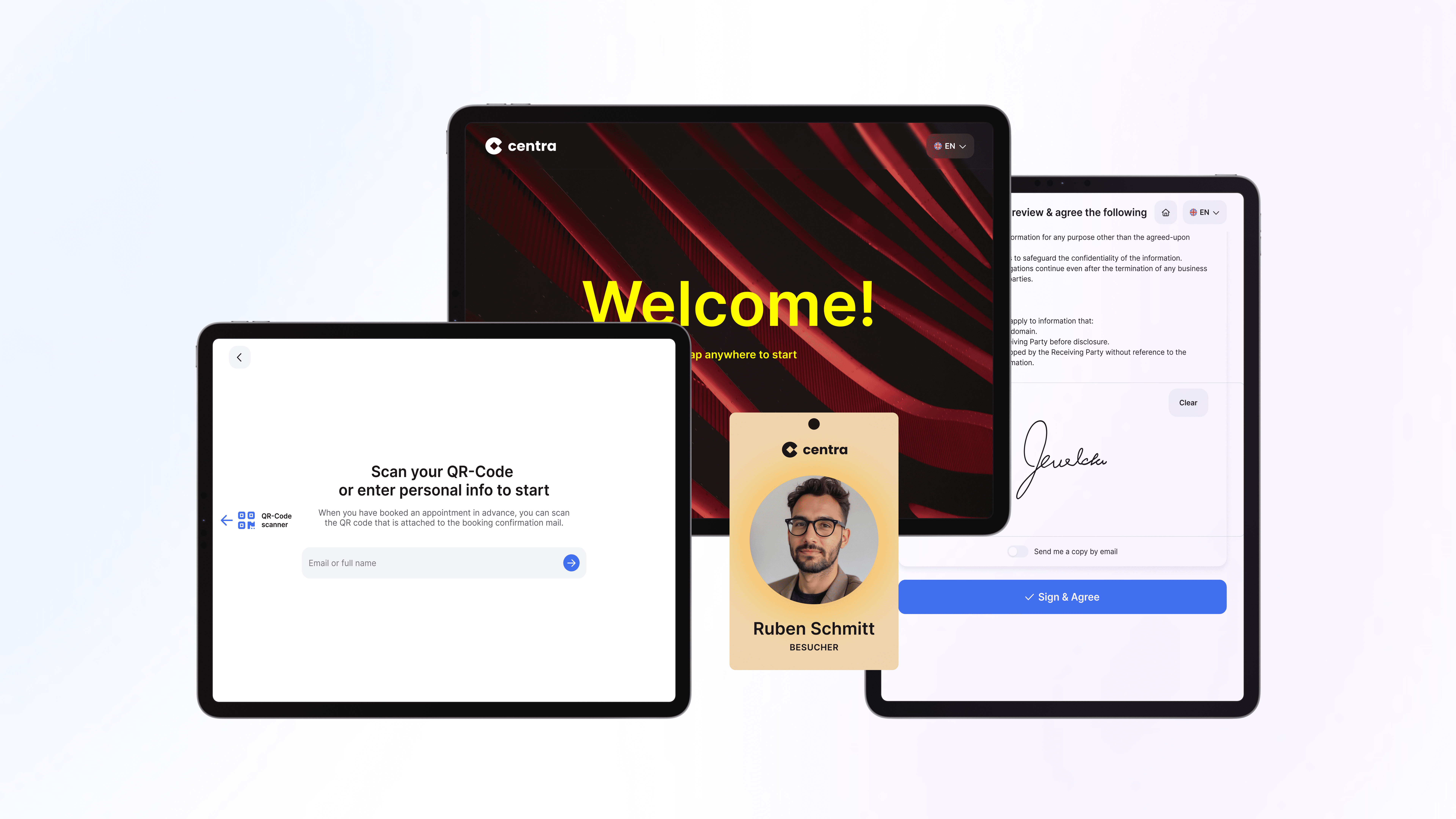 DSGVO-konformes Besuchermanagement von anny aus Deutschland