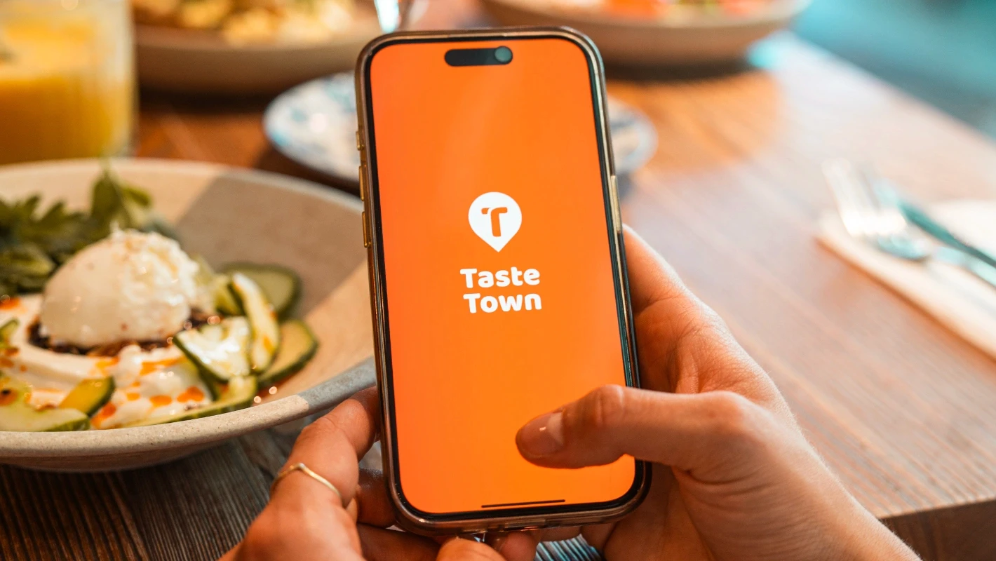 tastetown, tastetown aplikace, jídlo, jídlo online