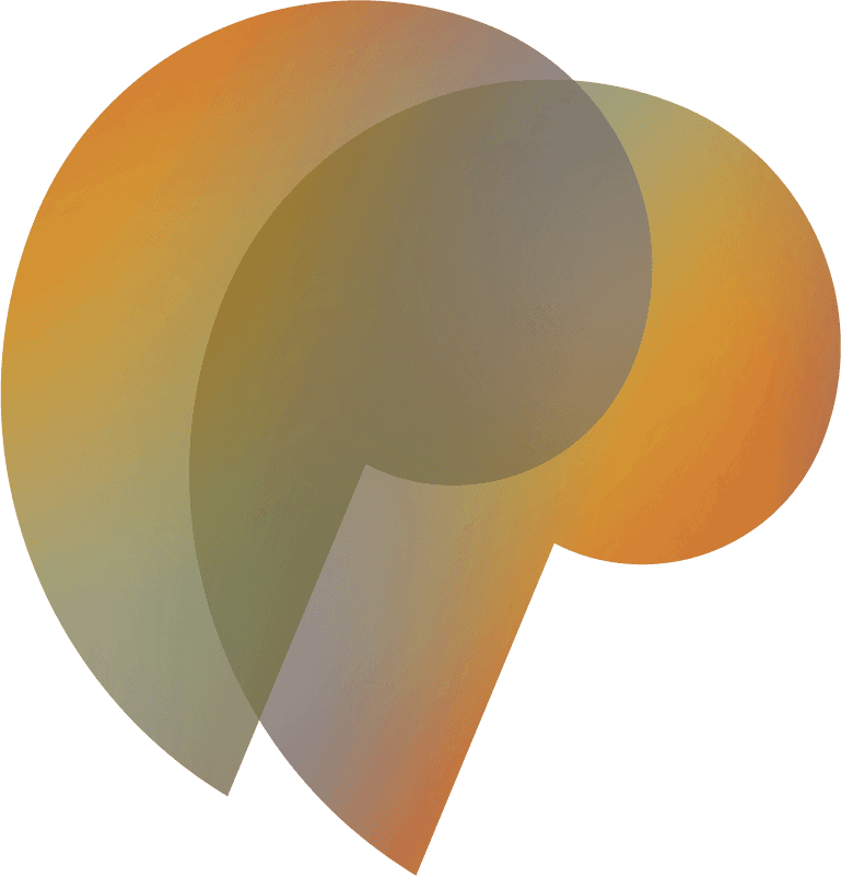 the phae logo icon consisting of two "p-shaped" wings in a colorful gradient