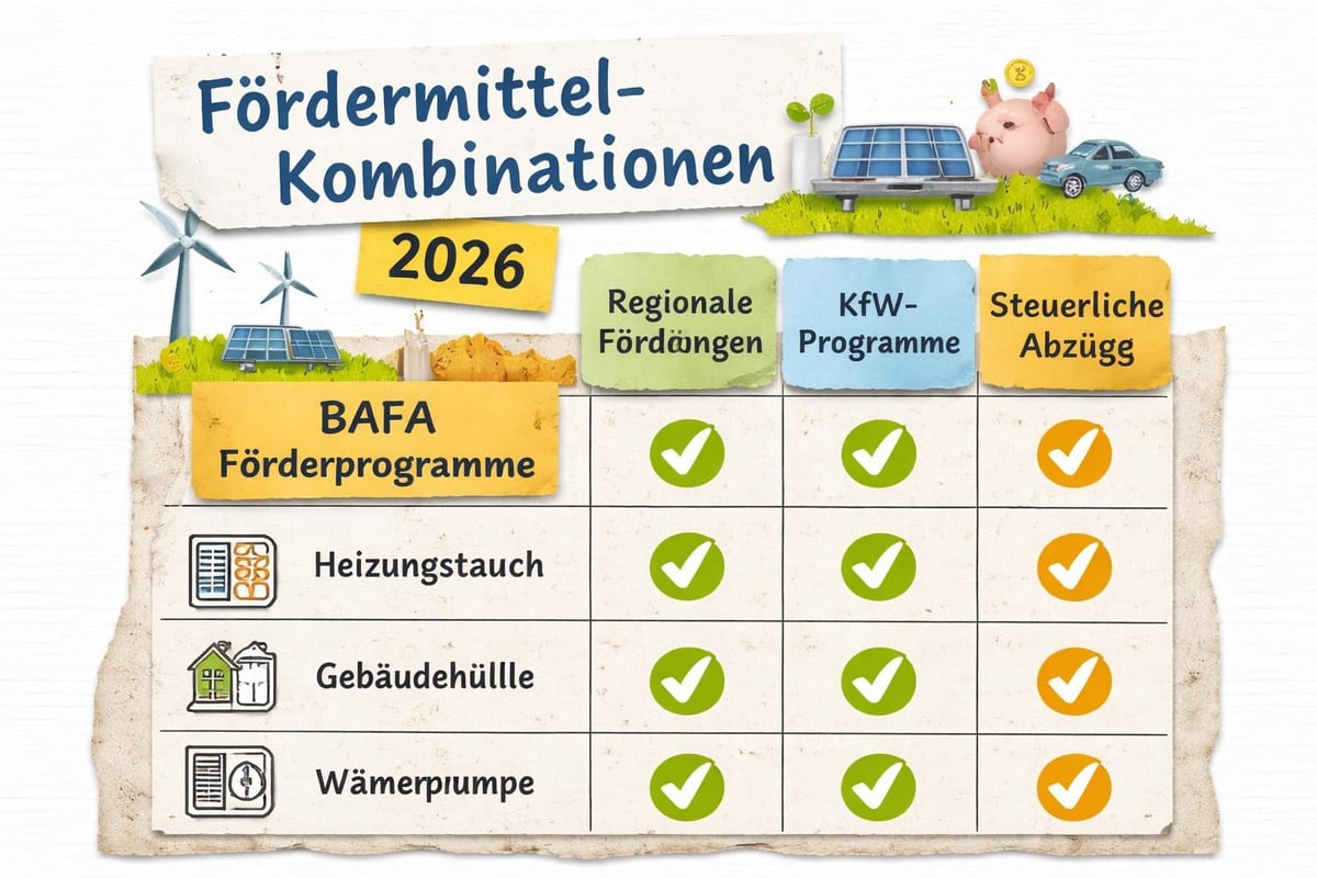 BAFA-Förderung Kombinationen