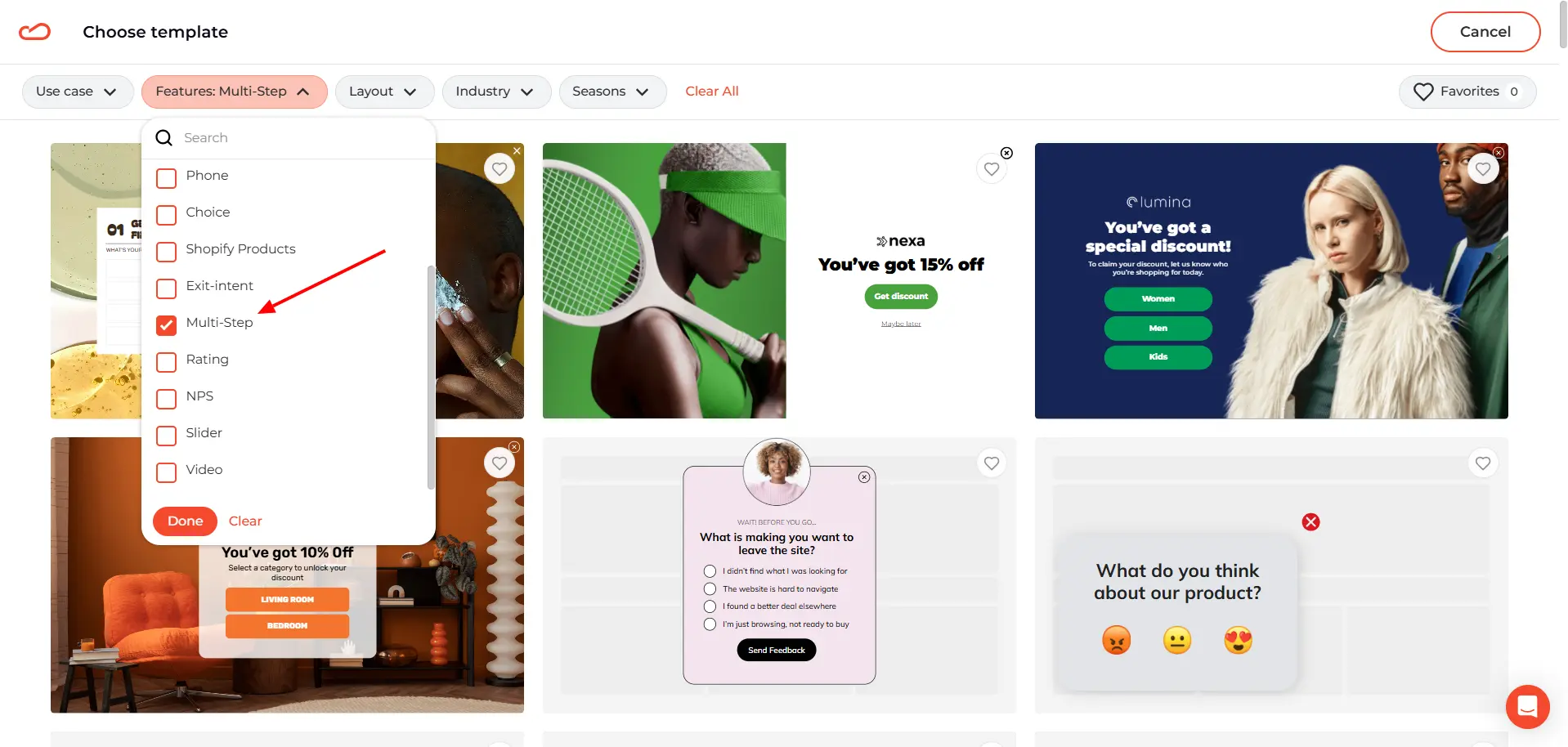 claspo-editor-multi-step-templates-options