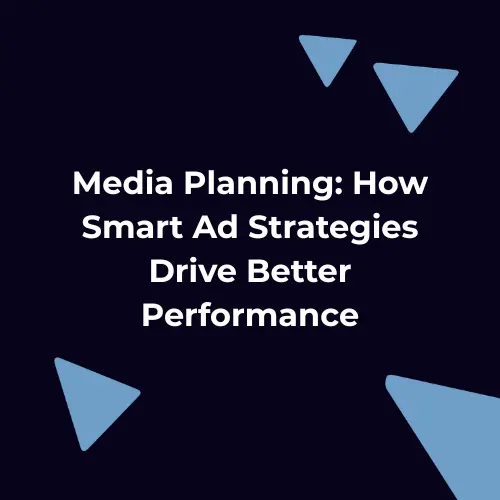 Media planning strategy illustration showing how smart ad strategies improve campaign performance through audience targeting, channel selection, and budget allocation.