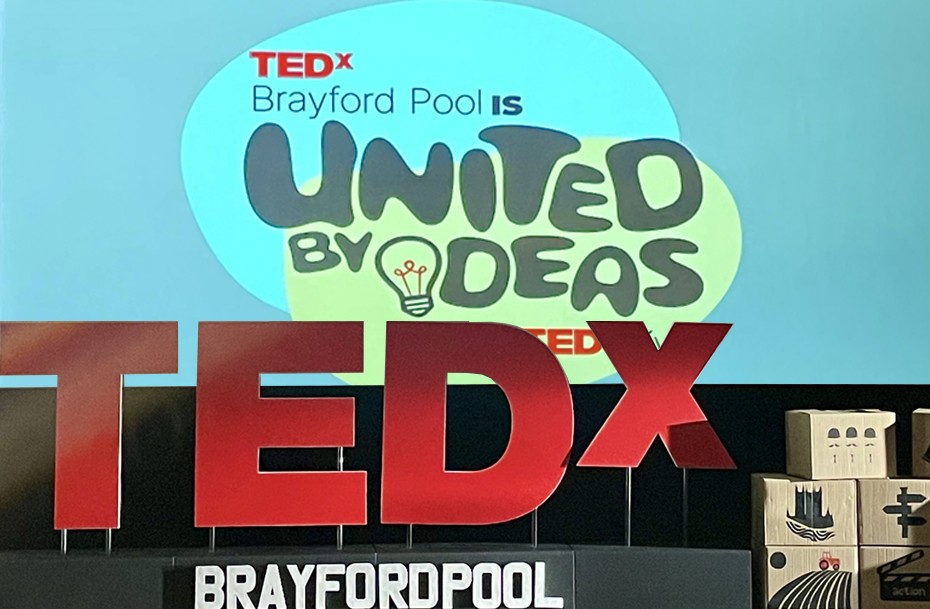 TEDX Brayford Pool is United by Ideas logo