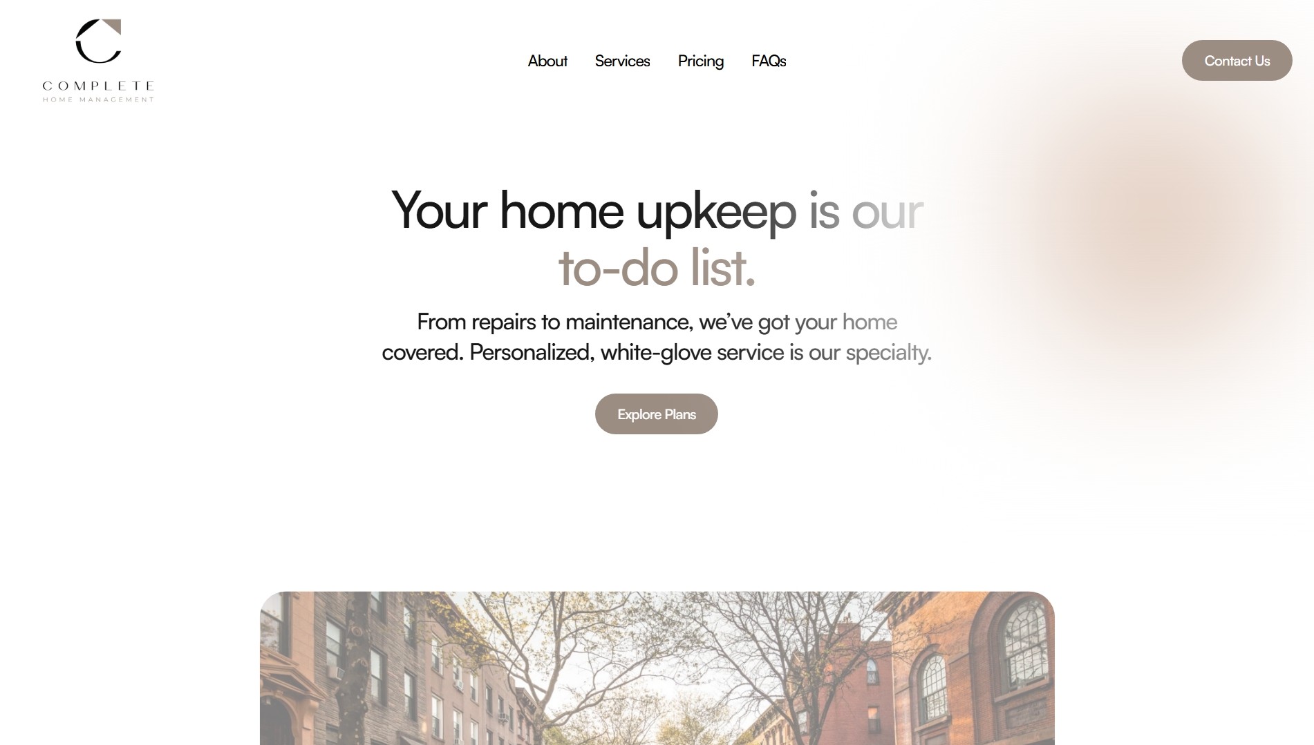 Complete Home Management