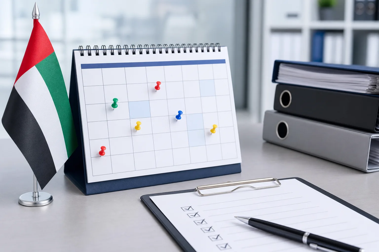 Company Compliance Calendar UAE: Key Dates Every Business Must Know - UAE tax and compliance guide