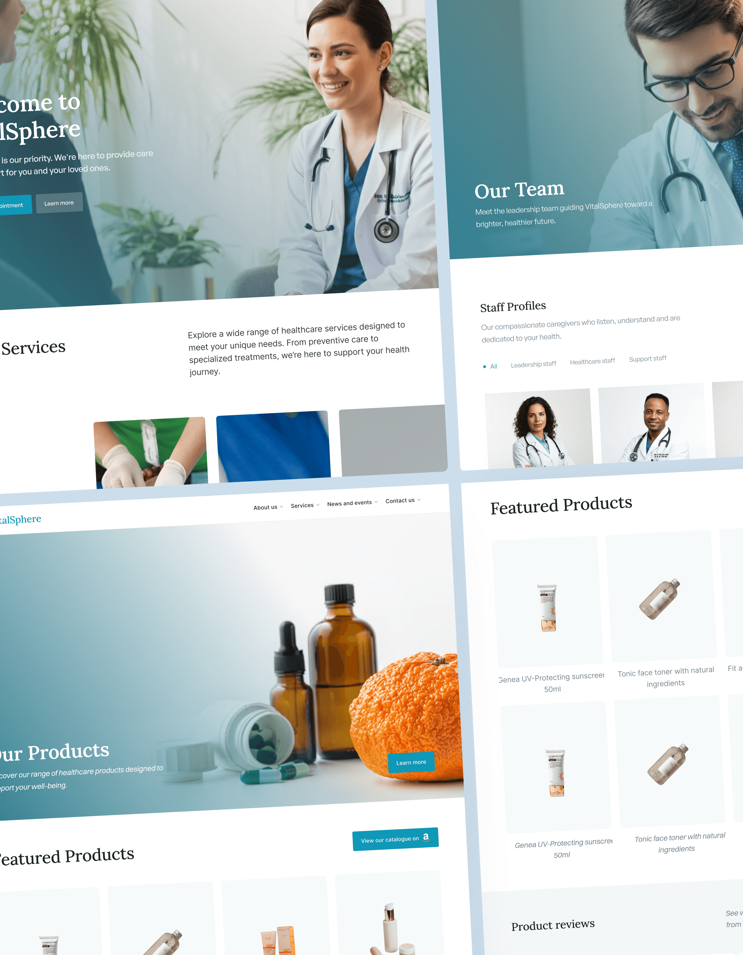 VitalSphere Framer Template