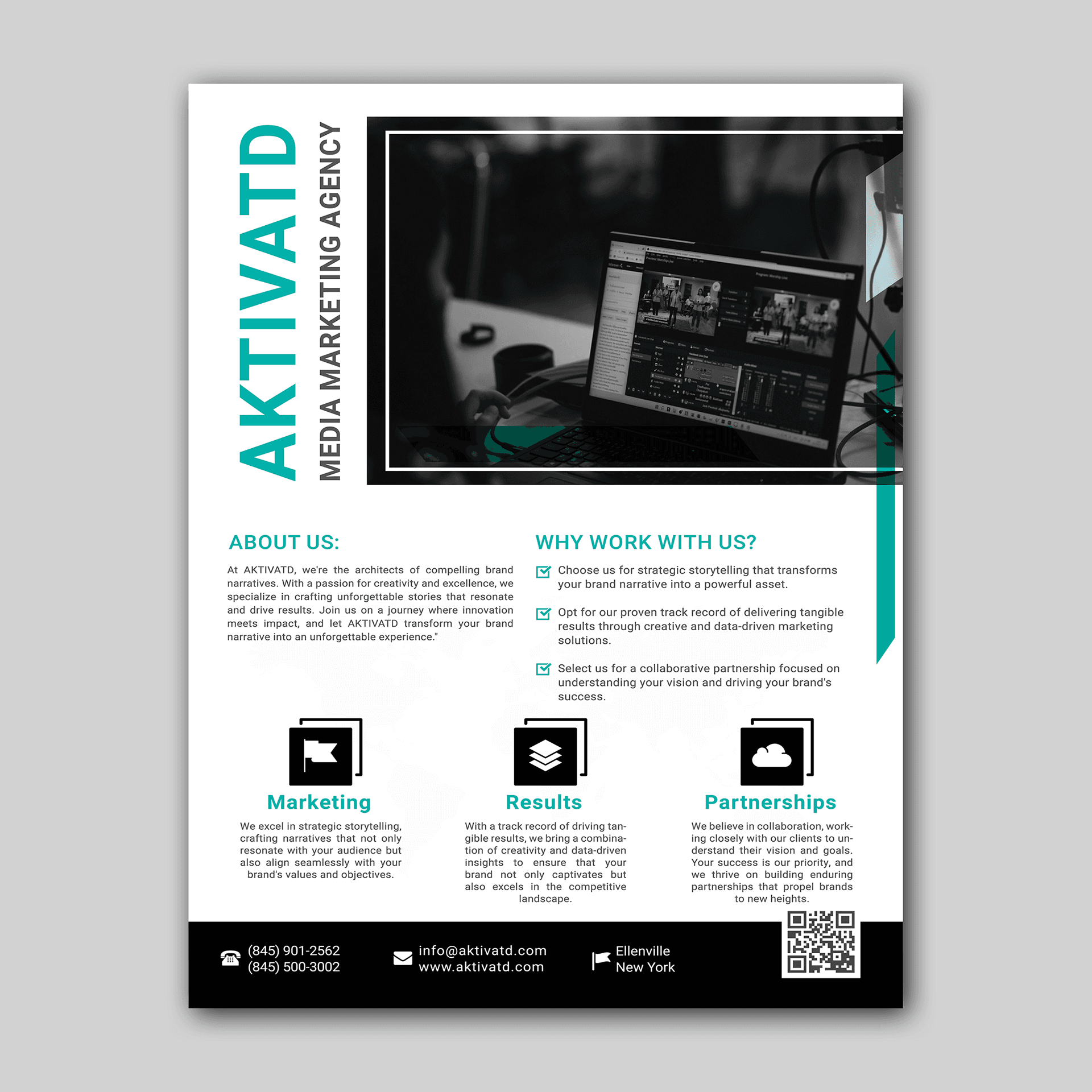 Aktivatd One-Pager Design