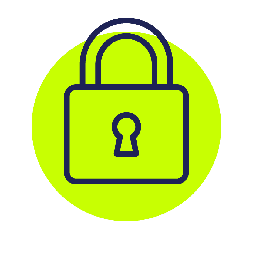 An icon of a padlock