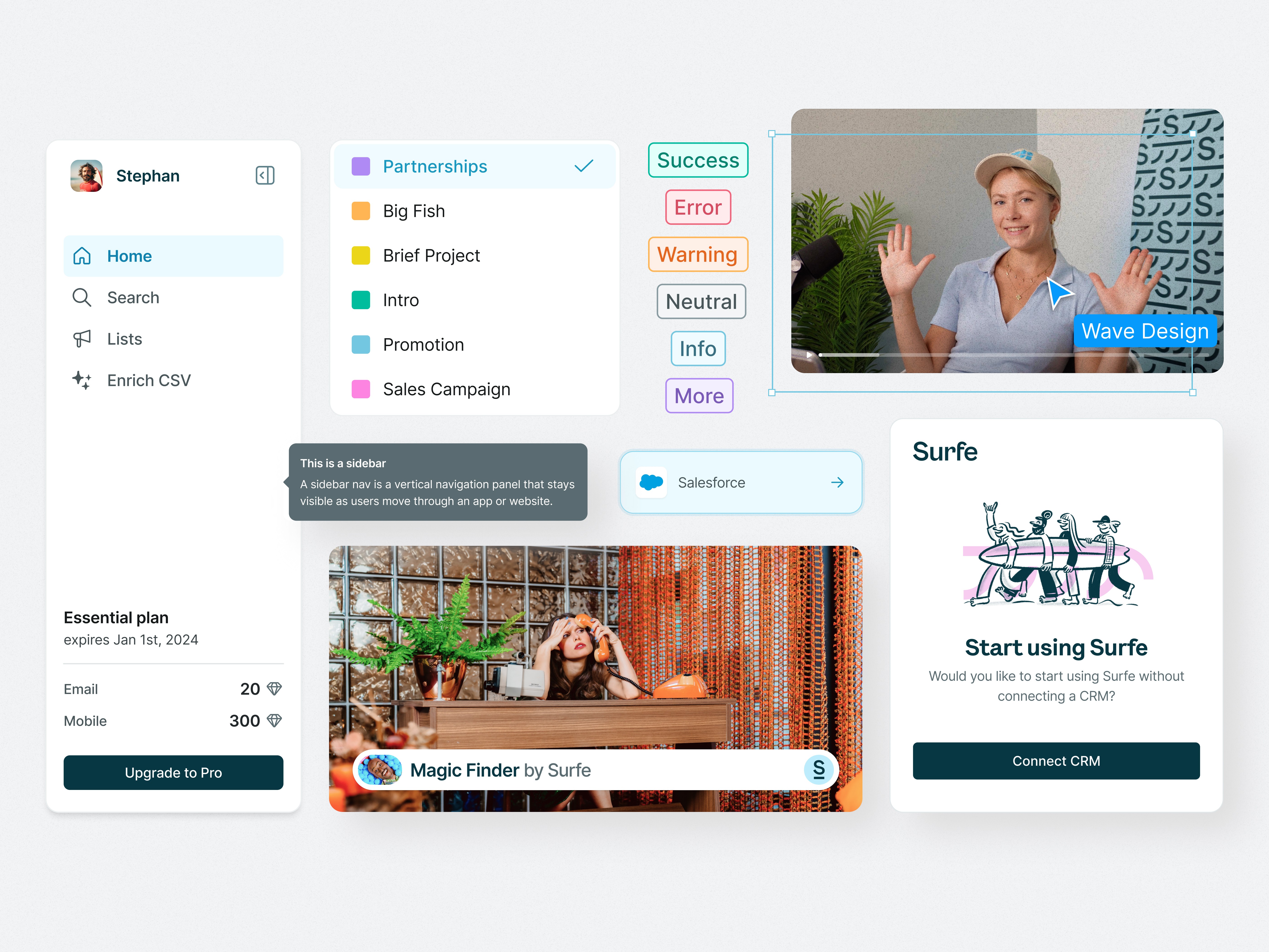 Wave Design System UI