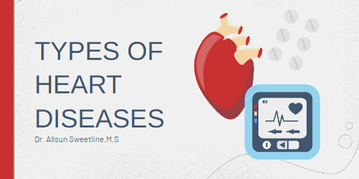 Types of heart diseases image