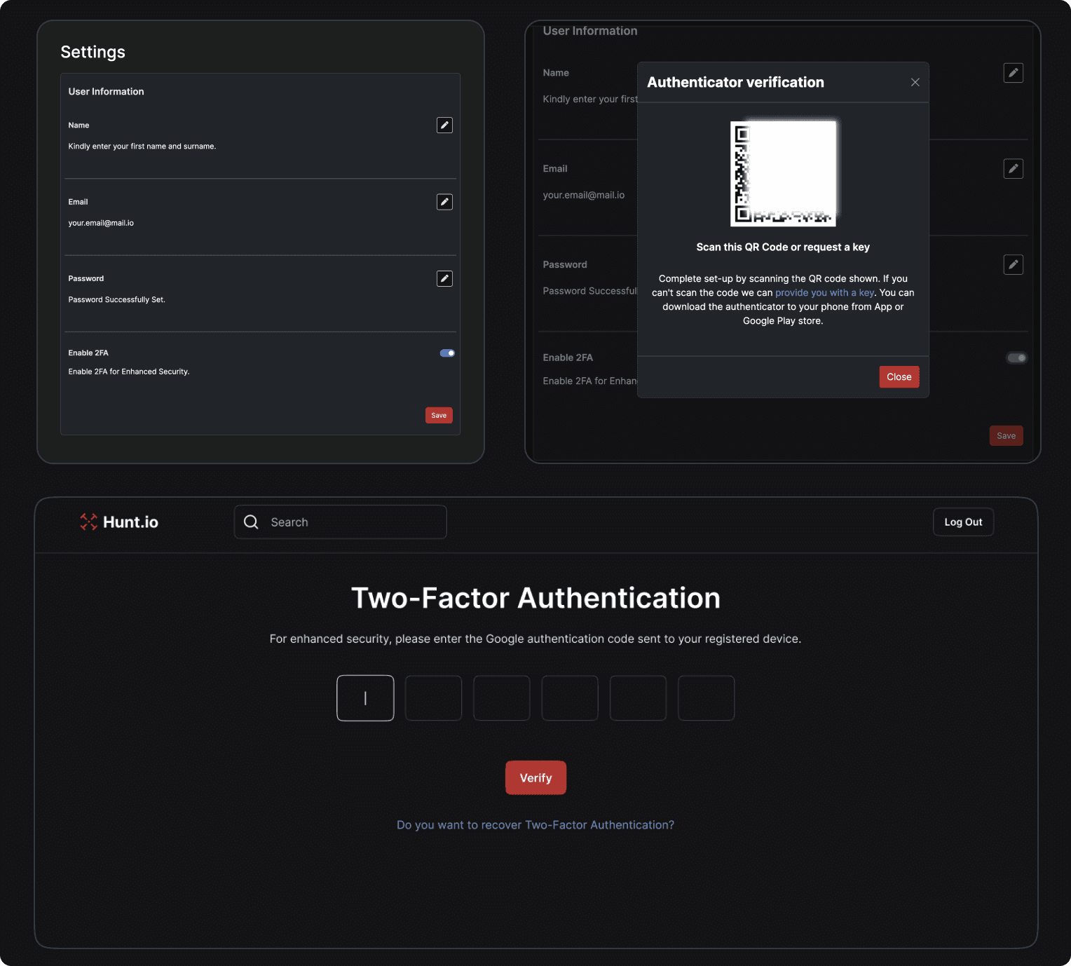 Implementation 2FA image