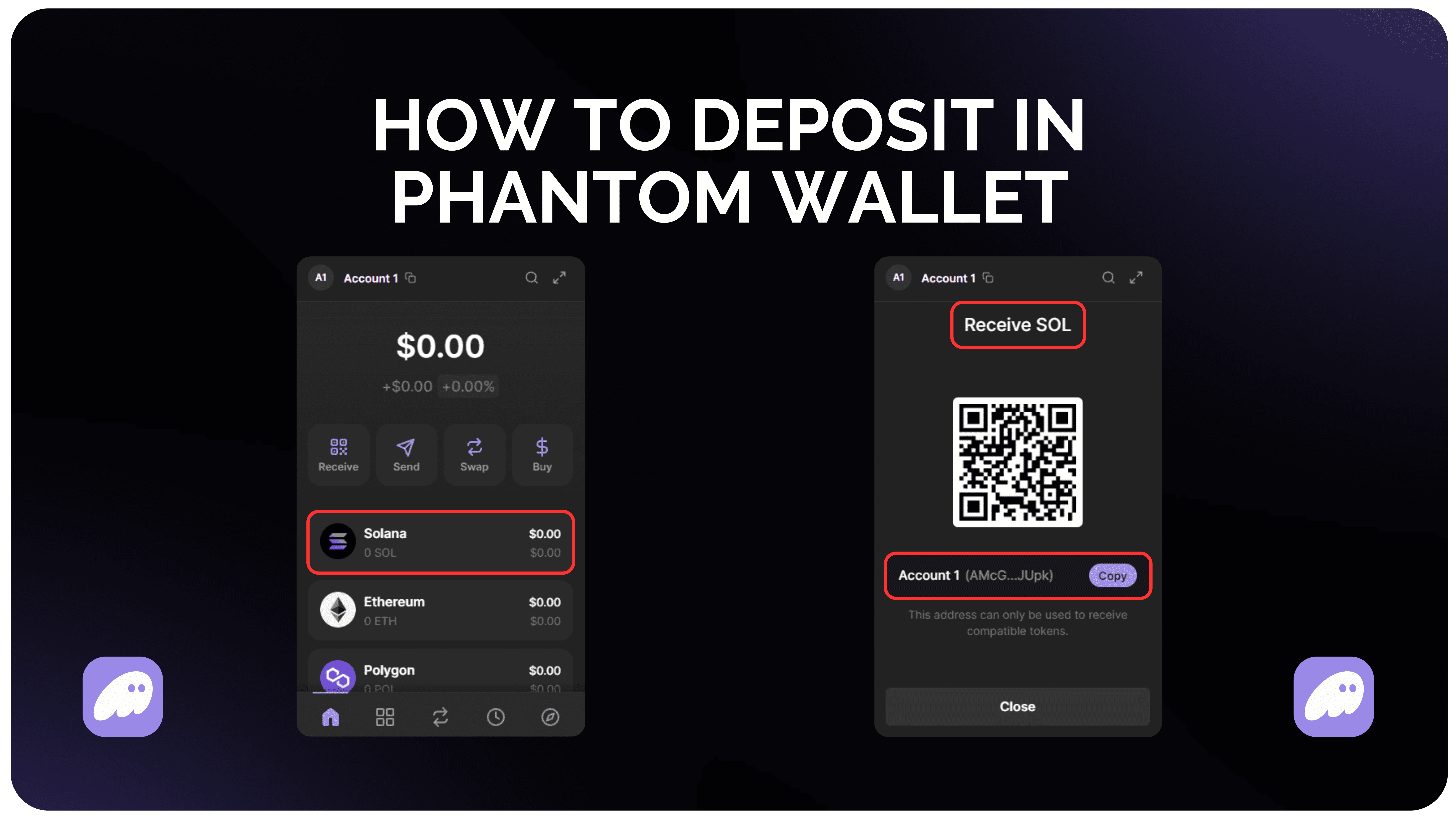 how to deposit crypto add funds in your phantom wallet