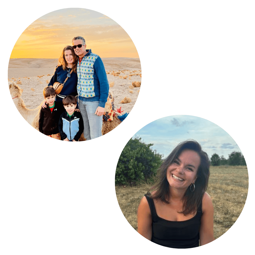 Parent Natalie and Angel Franka