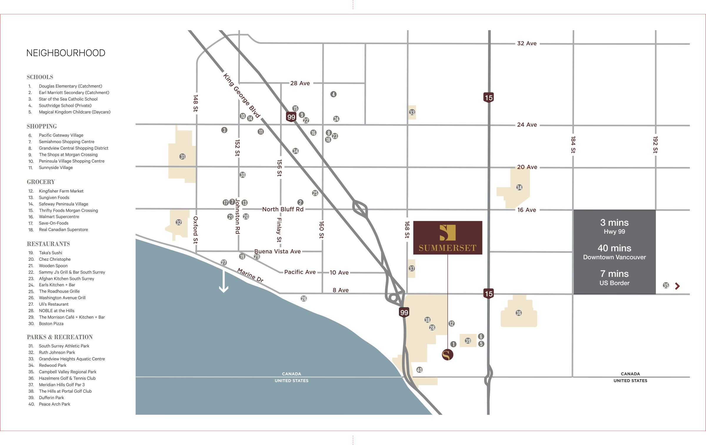 Summerset Neighborhood South Surrey
