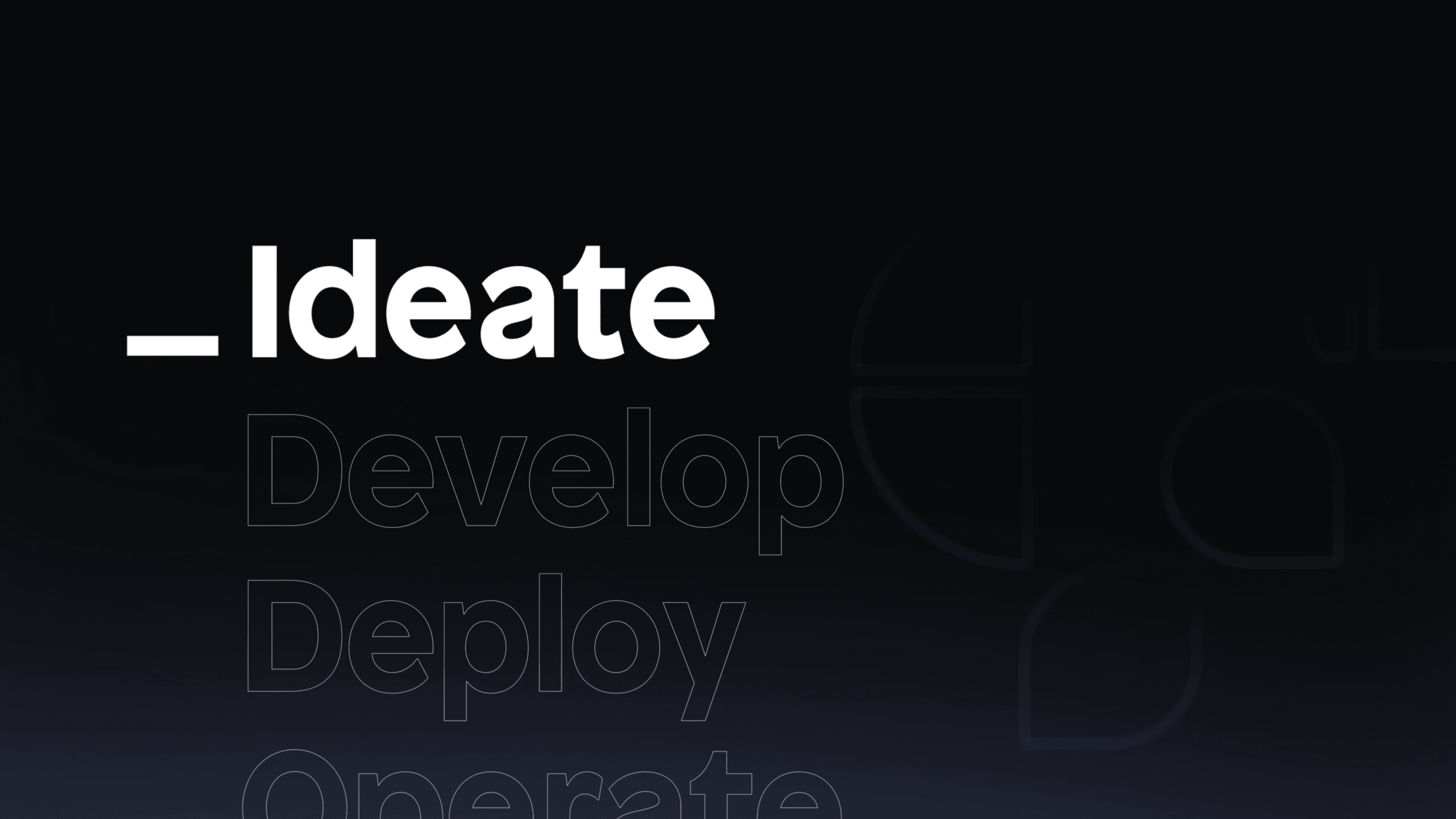 Steps of application development lifecycle