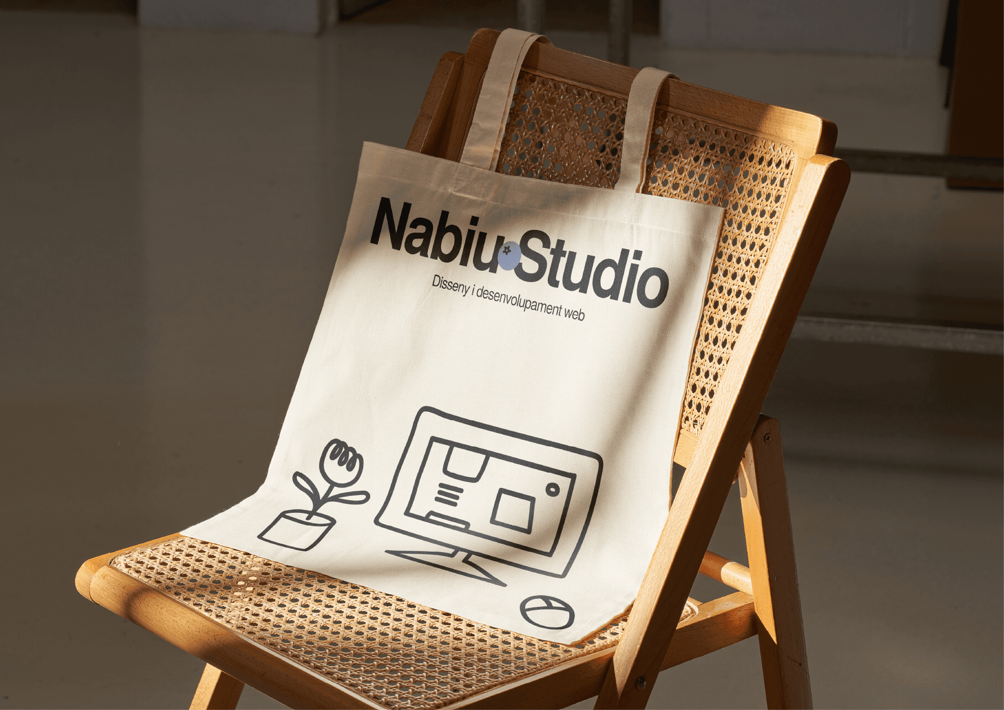 Nabiu Studio logo — Núria Gispert — Graphic and web designer