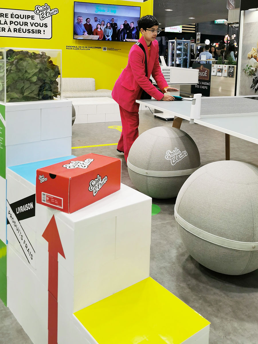 Focus module stand Salade 2 Fruits