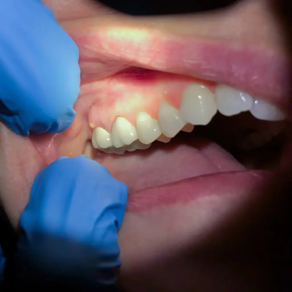 abscessed tooth