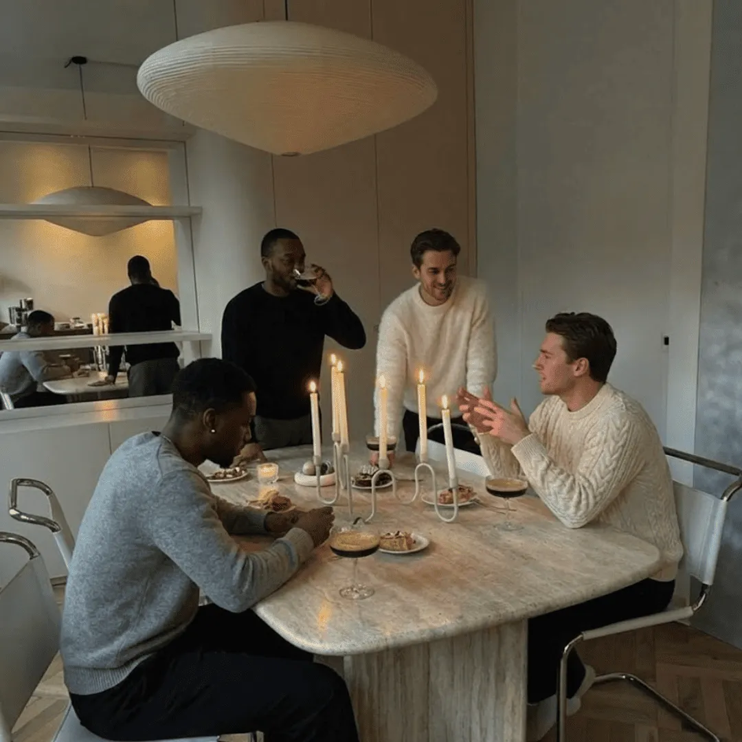 Mingleo dinner hosted at a restaurant