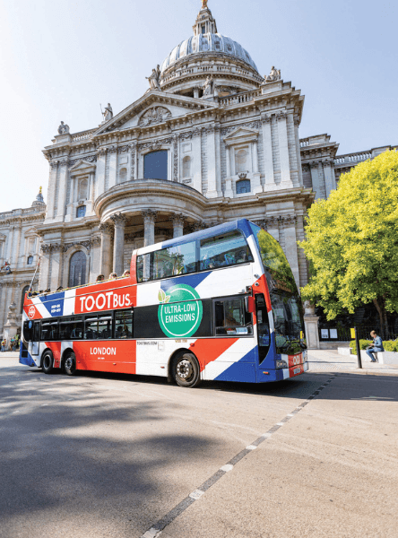 Tootbus: London Hop-On-Hop-Off Sightseeing Bus Tour with Optional Evening Bus Tour