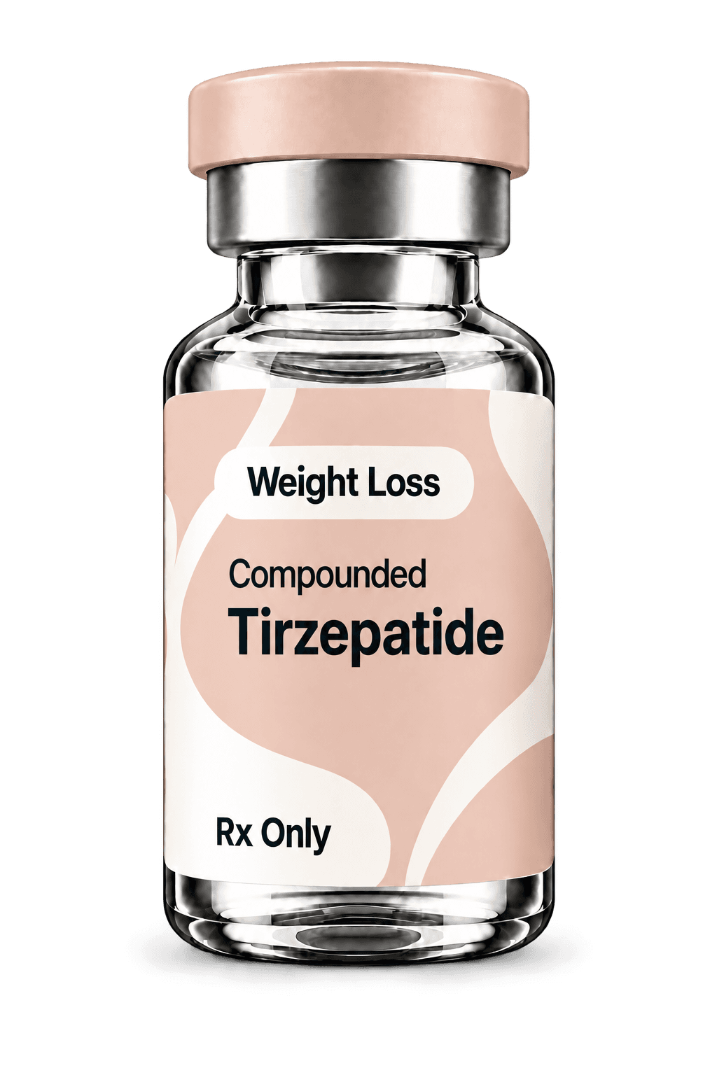 Vial de tirzepatida de formulación magistral de Eloria