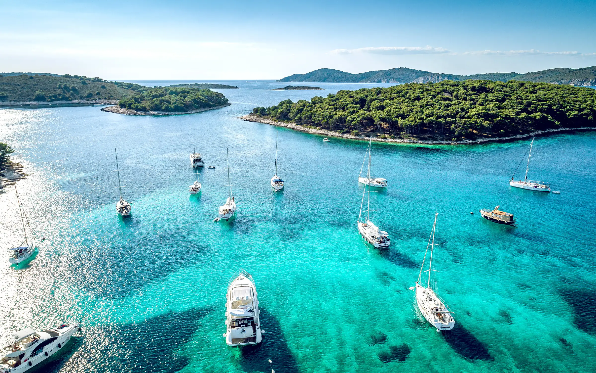 Cruise i nydelig, turkist vann - sykkelcruise i Kroatia med Expa Travel