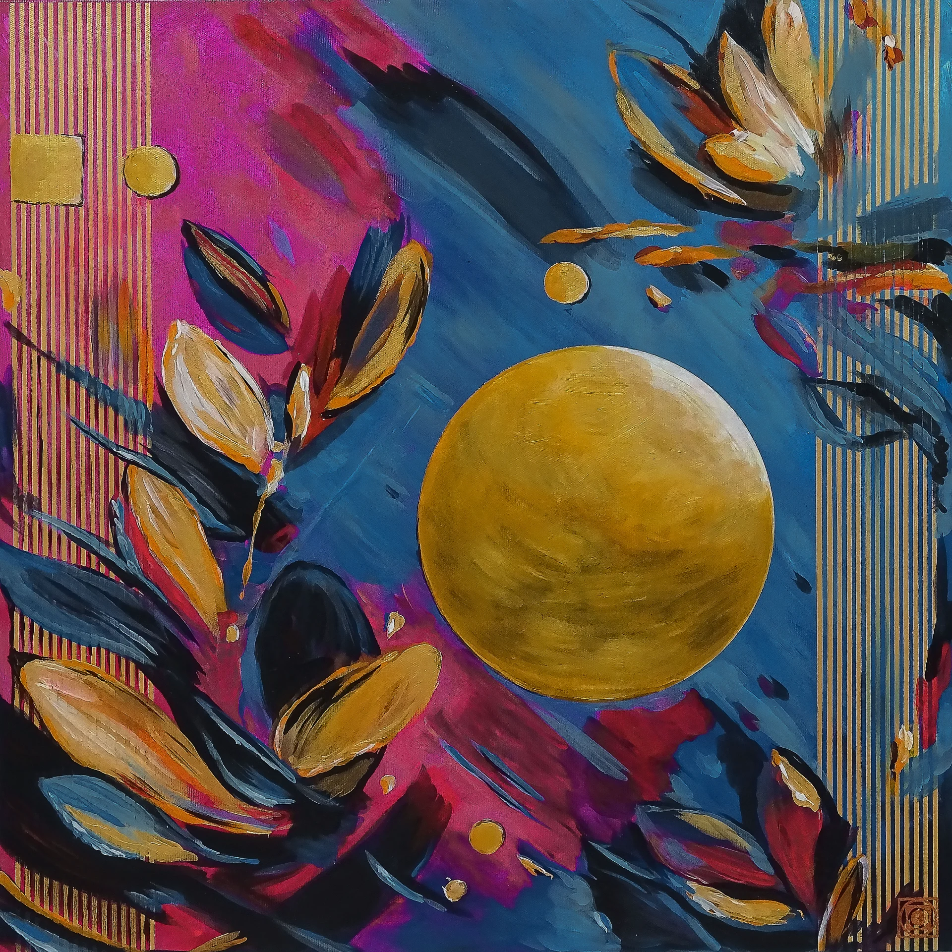 Garden of Light, acrylic on canvas by Kubshar