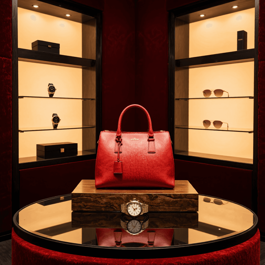 product photography of Luxury Handbag