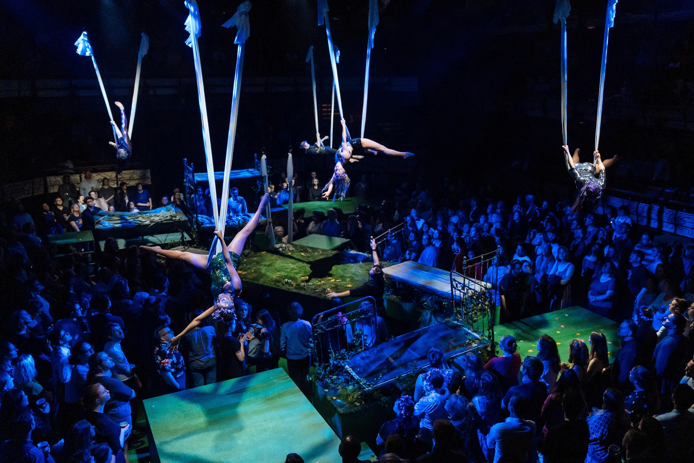 Nicholas Hytner's A Midsummer Night's Dream (Bridge Theatre, 2019). Photo: Manuel Harlan