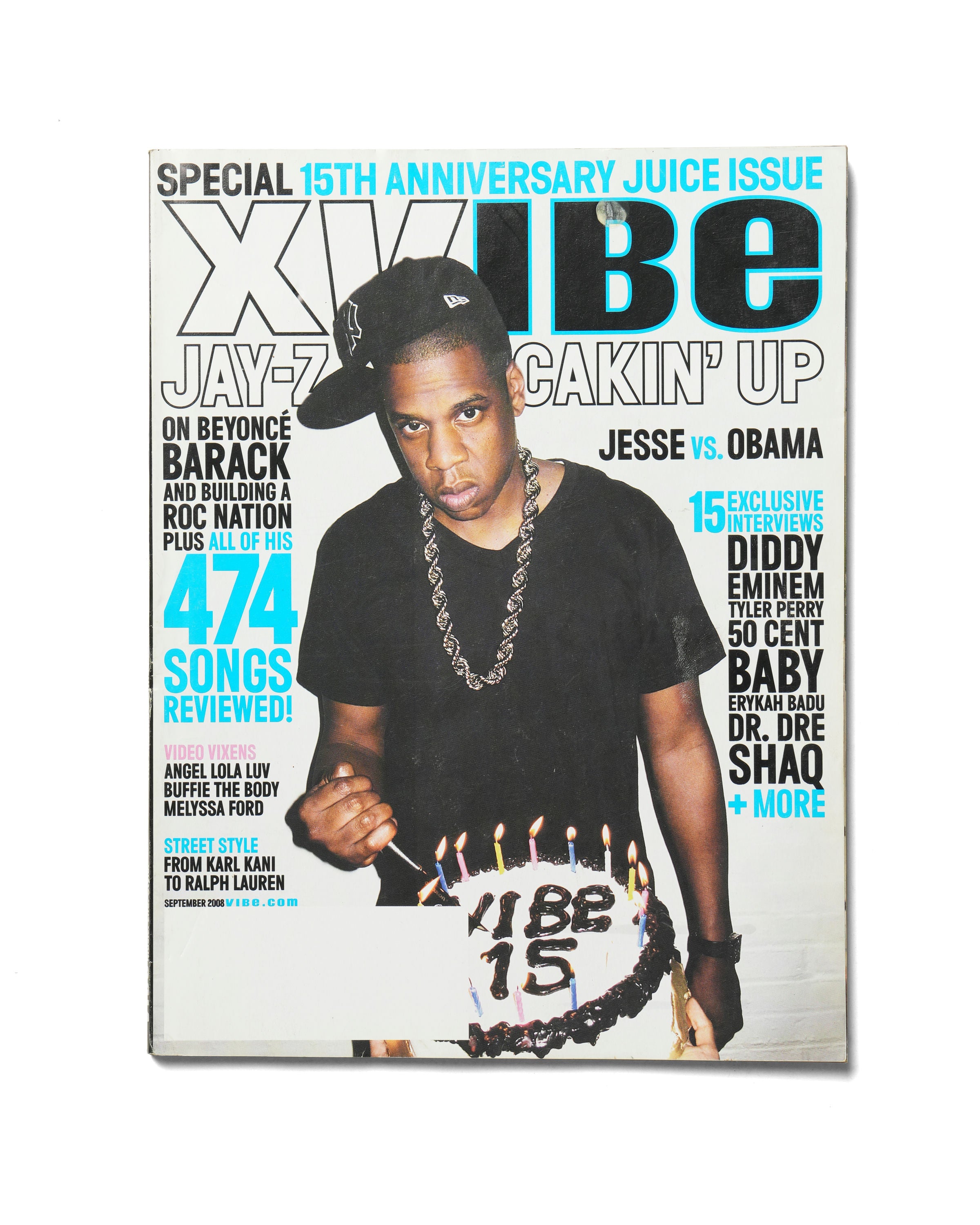 VIBE - September 2008 - Front Cover