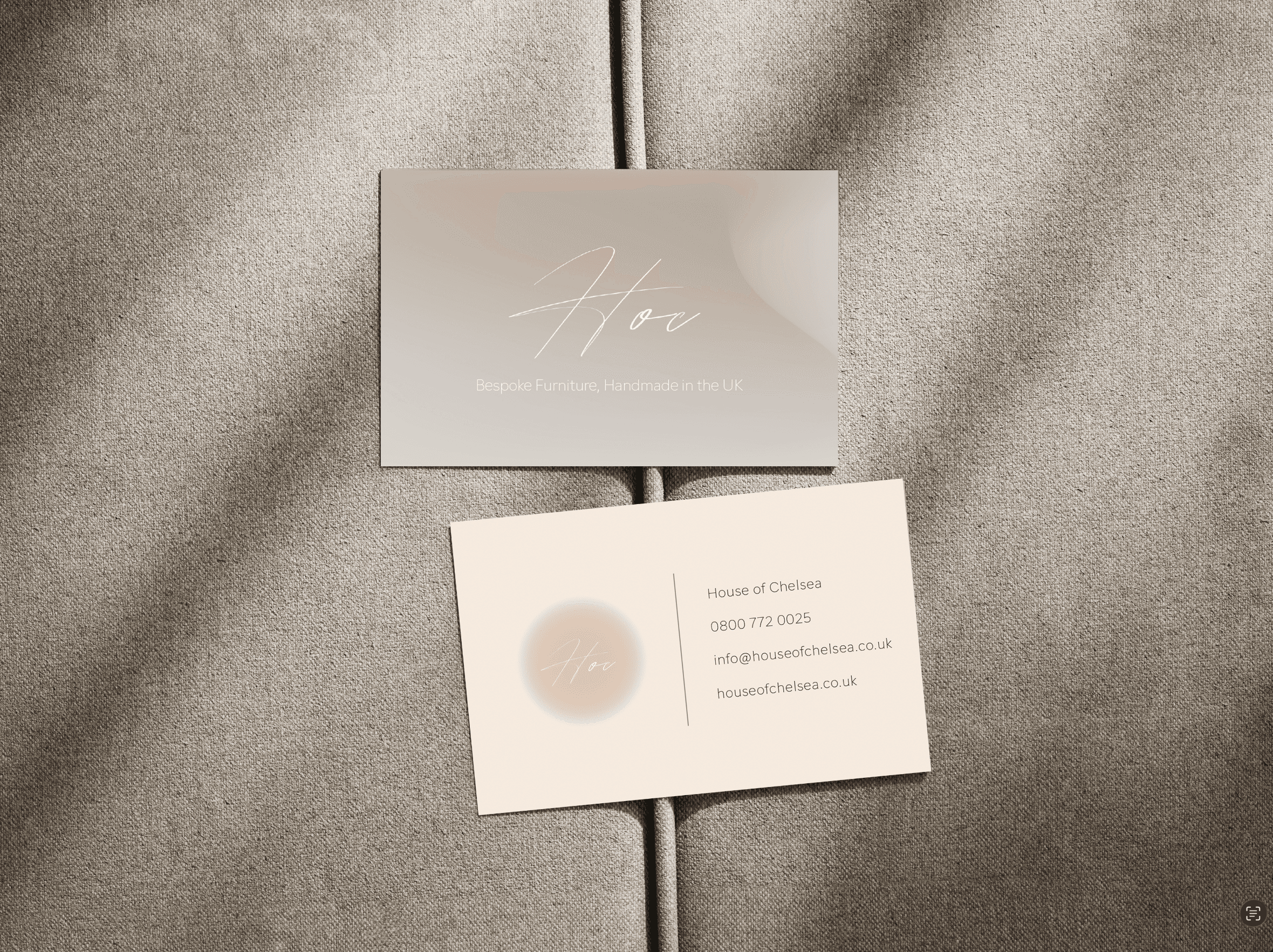 House of Chelsea branding | Complete Transformation by Orixun | High-end marketing agency in California