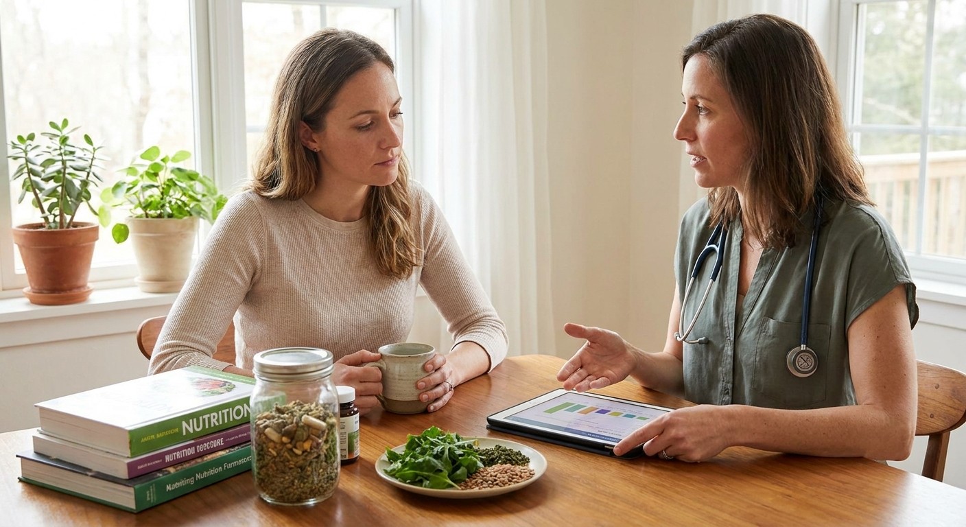 Functional medicine for iron deficiency and fatigue in women