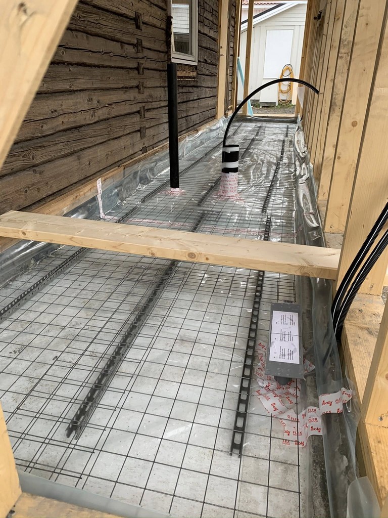 Grunnmur påbygg TF-Byggentreprenør AS
