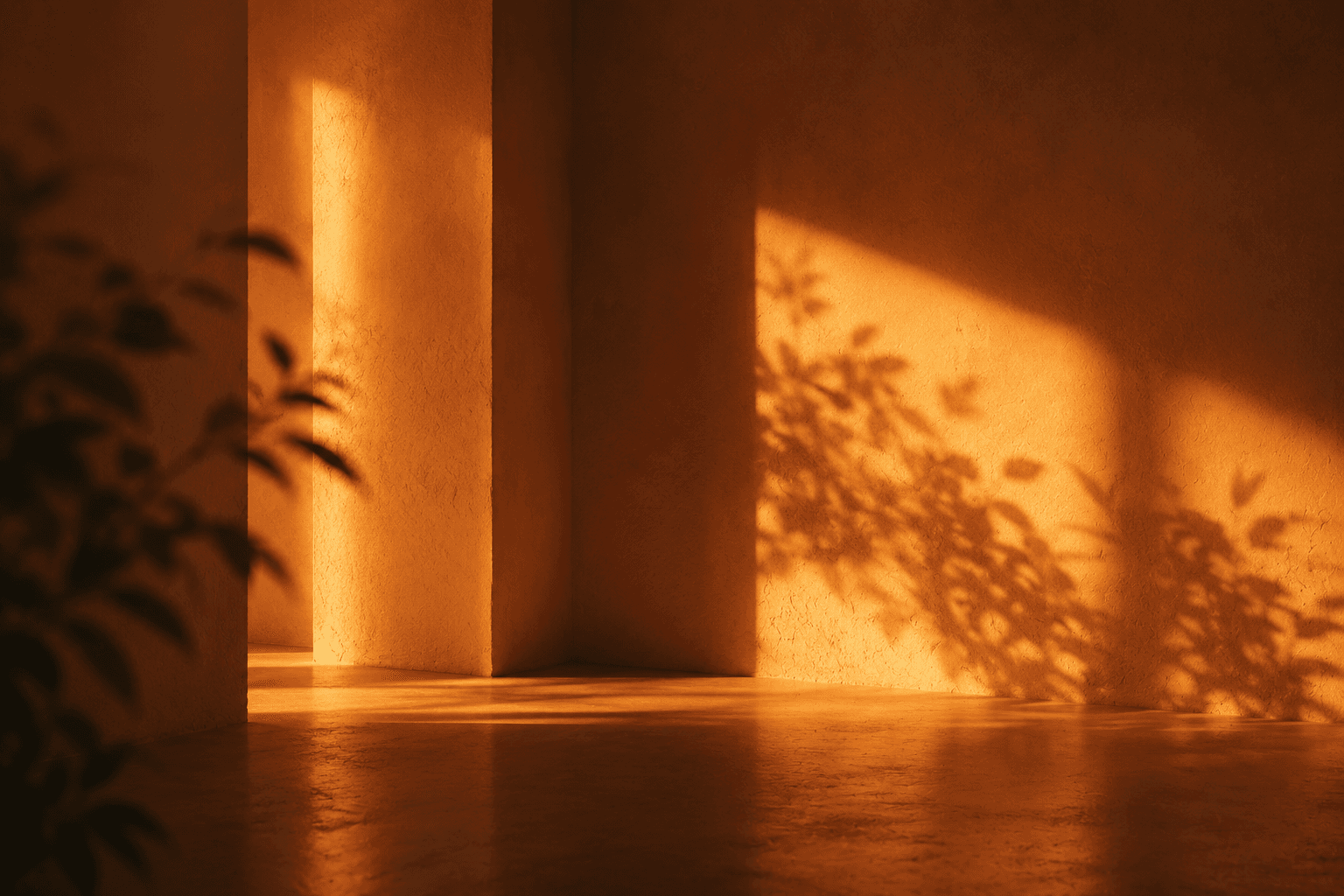 Woman doing yoga in sunlight