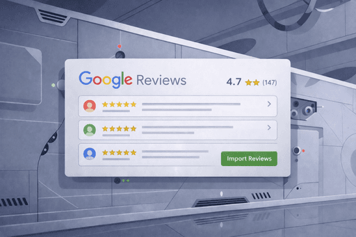 Gatsboy Google Reviews Module