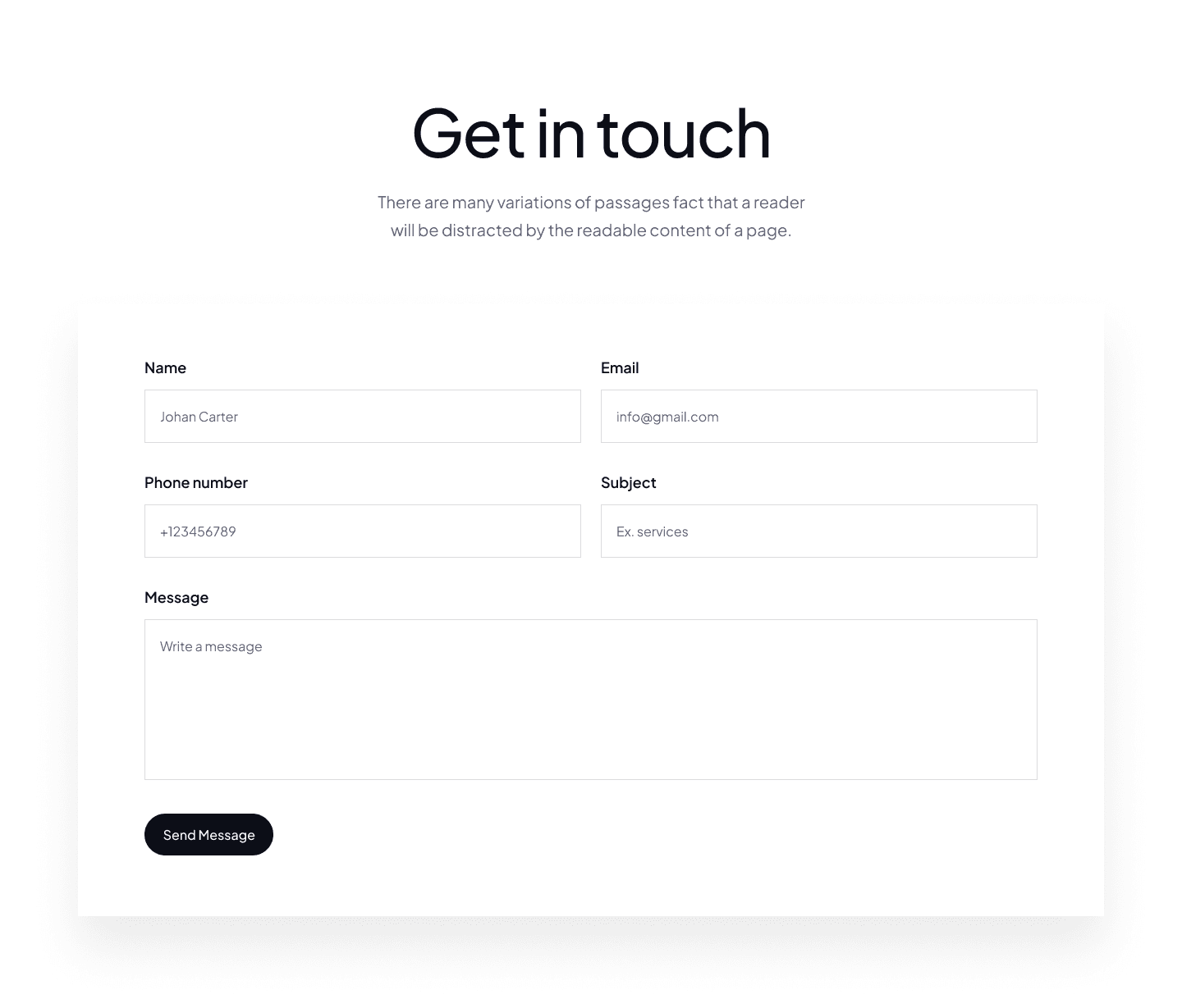 Contact