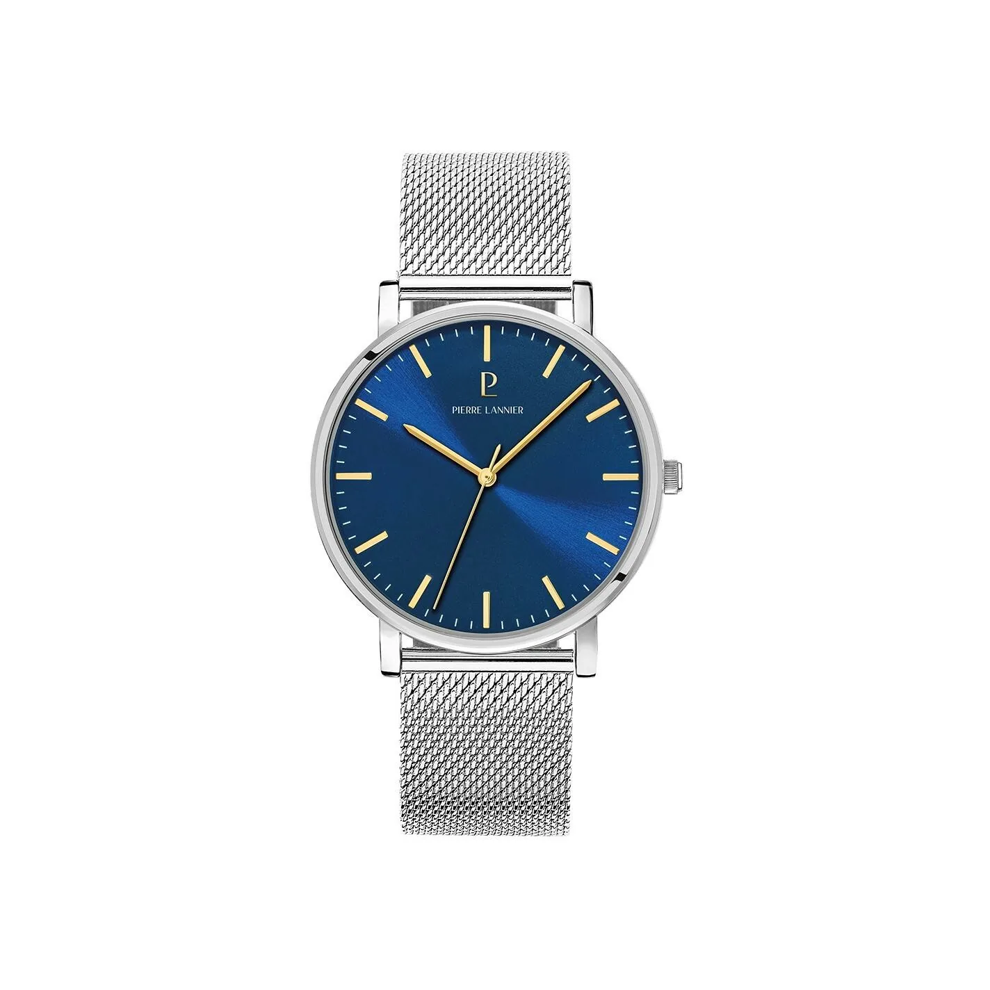 Montre Pierre Lannier Essential – Argenté Milanais