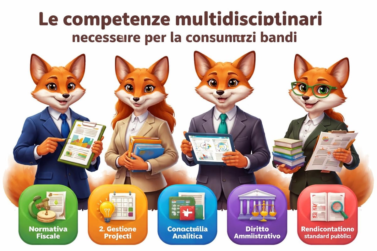 Competenze chiave consulenza bandi